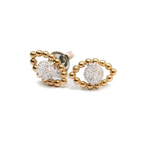 Salem Al Shueibi 18K Gold & Diamond Earring1