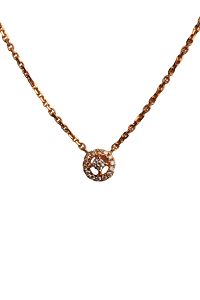 Solitaire 18K Rose Gold Necklace