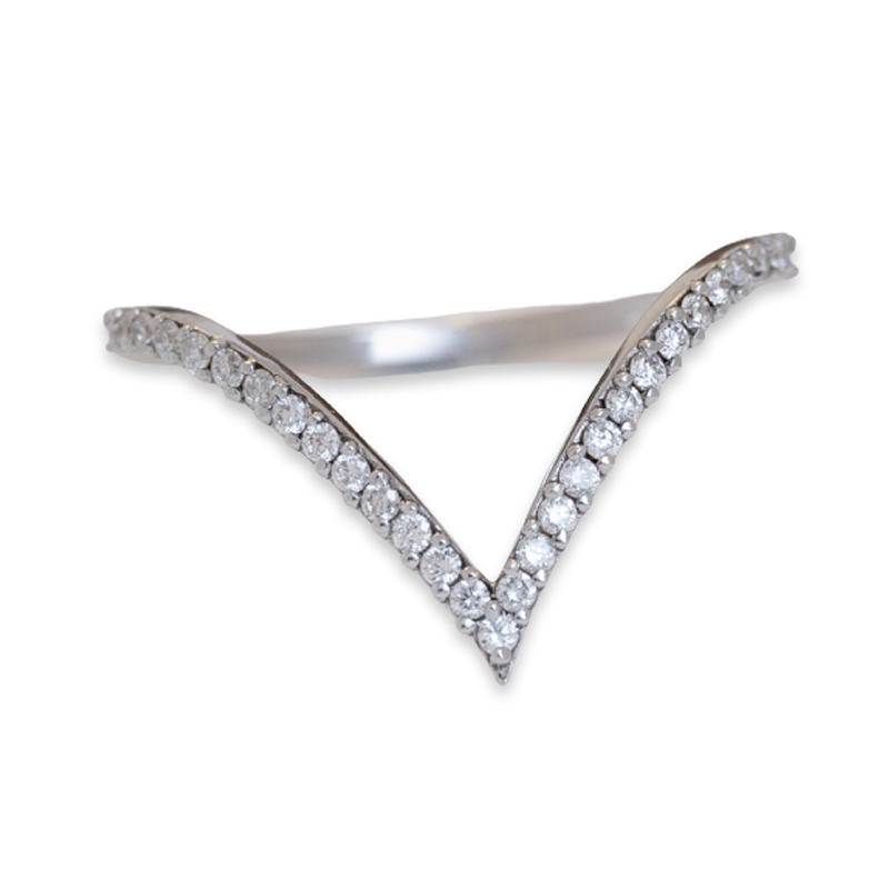 Glossy round shaped ring :: LICHI - Online fashion store