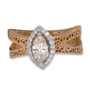 Marquise Diamond Ring - R6417
