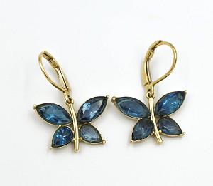 Blue London Topaz Earrings