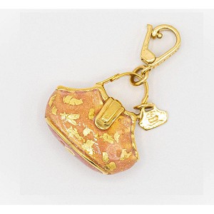 Handbag pendent with Opening Clasp and enamel
