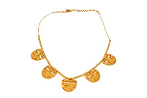 Bahraini 21k gold necklace