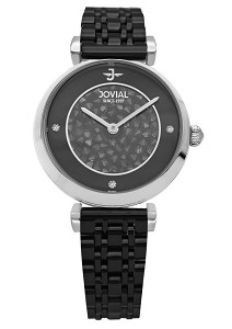 JOVIAL 1507 LSMQ 03E Woman's Fashion Anloge Stainless Steel Band Watch