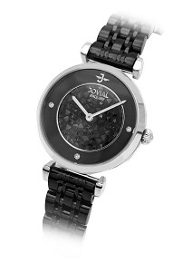 JOVIAL 1507 LSMQ 03E Woman's Fashion Anloge Stainless Steel Band Watch