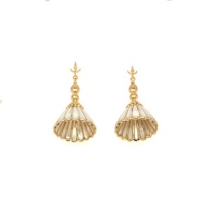Taj Mahal 18k Yellow Gold Earrings