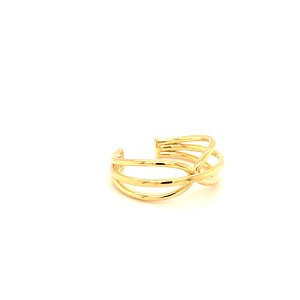 Butterfly 18k Yellow Gold Rings