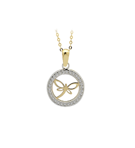 18K Yellow Gold Necklace with Pendant [XP-#047]