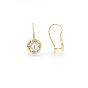 18K Yellow Gold Earrings [XE-480]