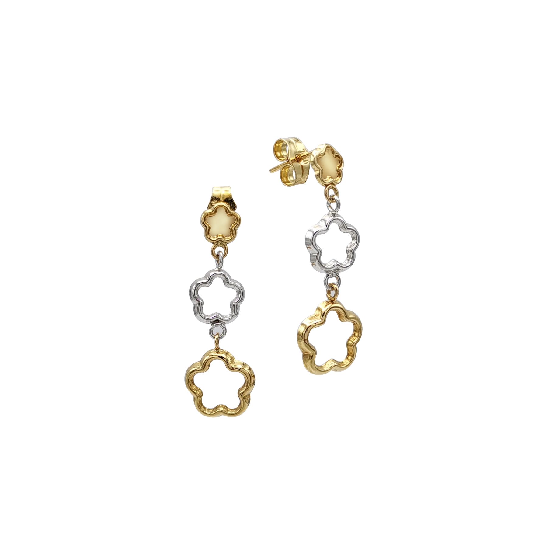 18K Yellow Gold Earrings [XE-472]