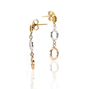 18K Yellow Gold Earrings [XE-474]