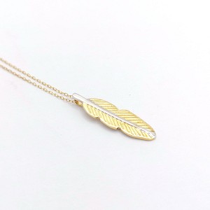 18K Yellow Gold Pendant with Chain [XP-538]