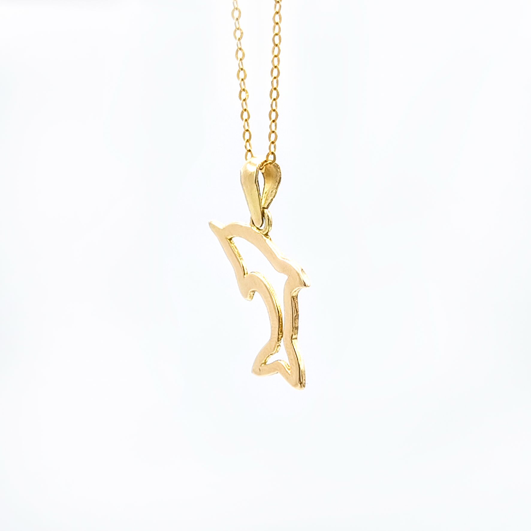 18K Yellow Gold Pendant with Chain [XP-#069]